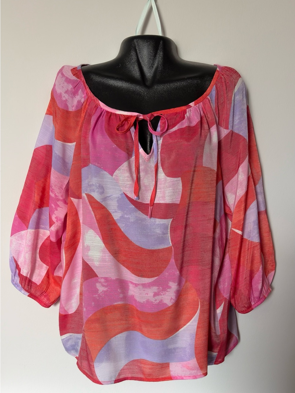 Olive & Martin Colorful Abstract Tunic